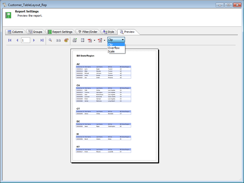 Quick Report Genie Preview